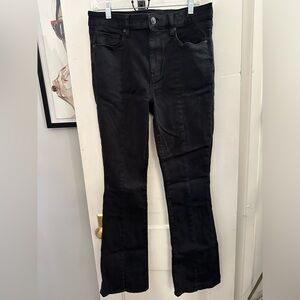 American Eagle Next Level Stretch Split Flare Jean
